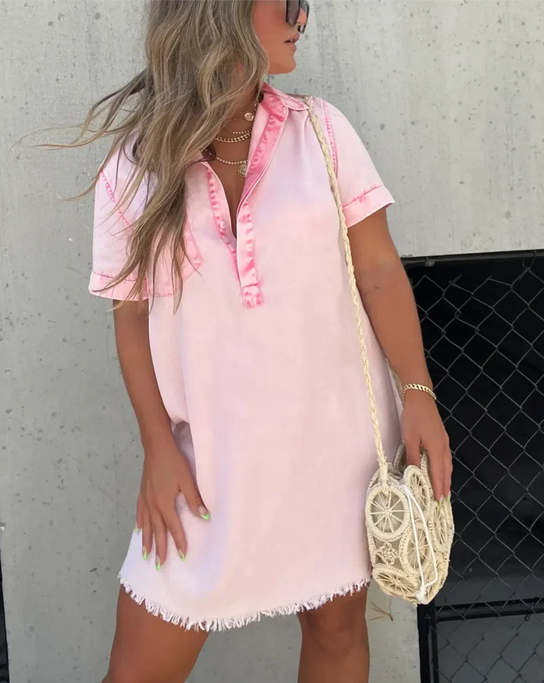 Mira™ | Relaxed Cotton Dress