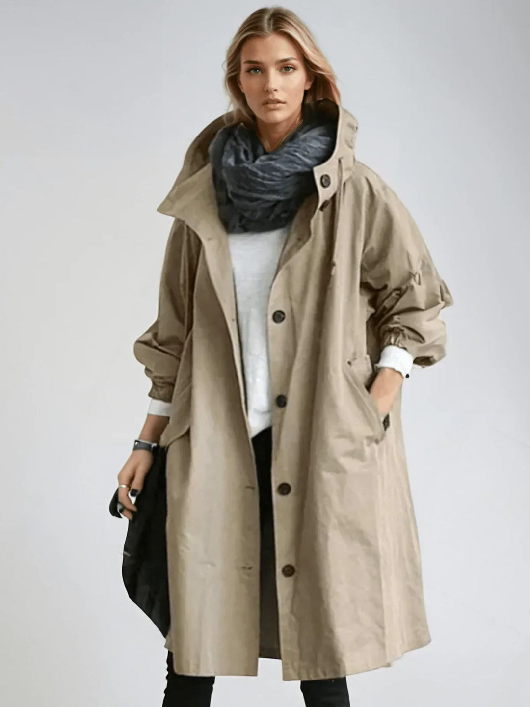 Palisades | Hooded Trench Coat