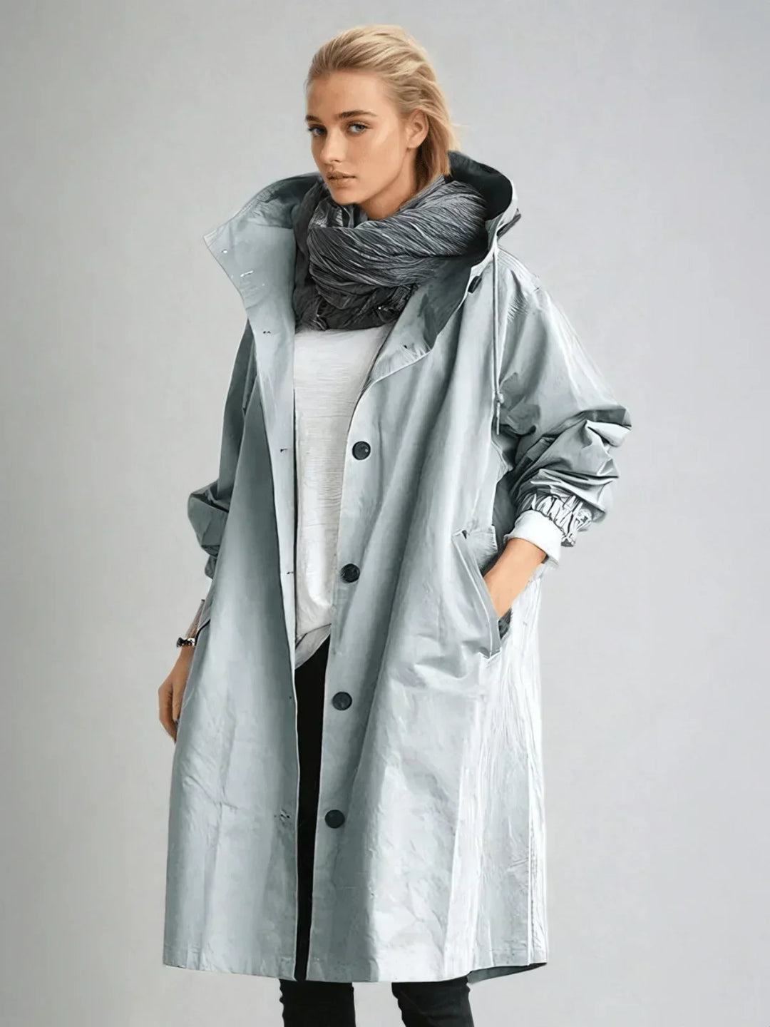 Palisades | Hooded Trench Coat