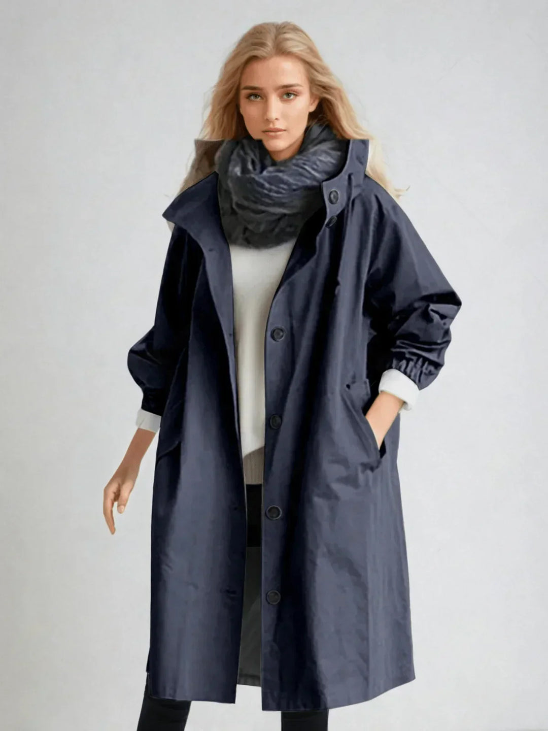 Palisades | Hooded Trench Coat
