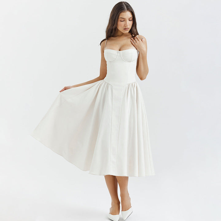 Seraphina-Elegance Midi Dress™