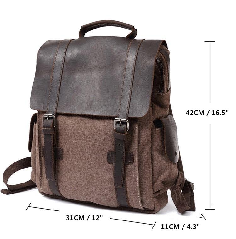 Nathan™ Small Canvas Backpack
