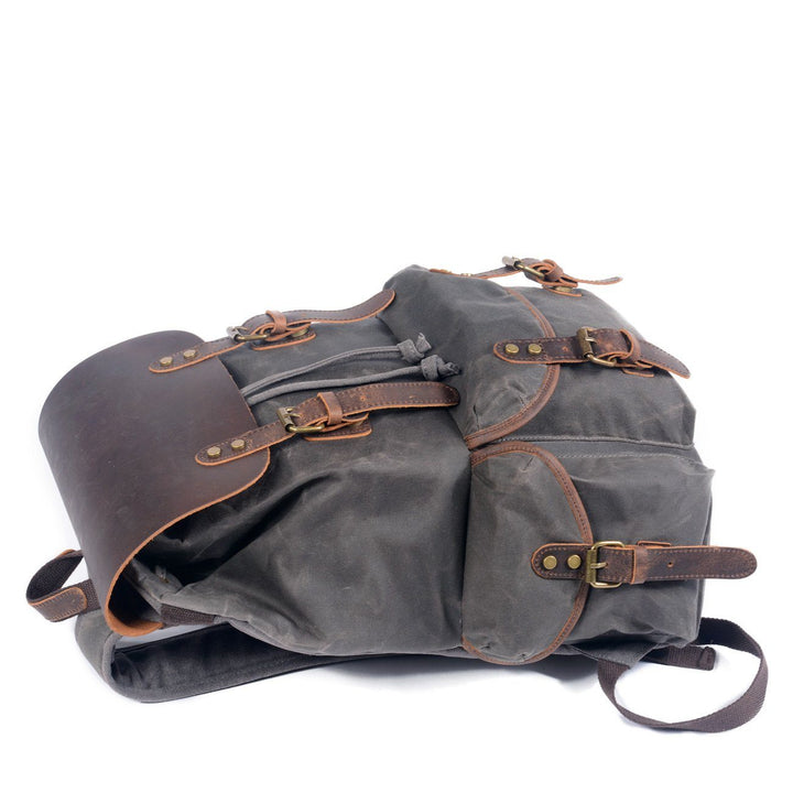 Noah™ Canvas Leather Backpack