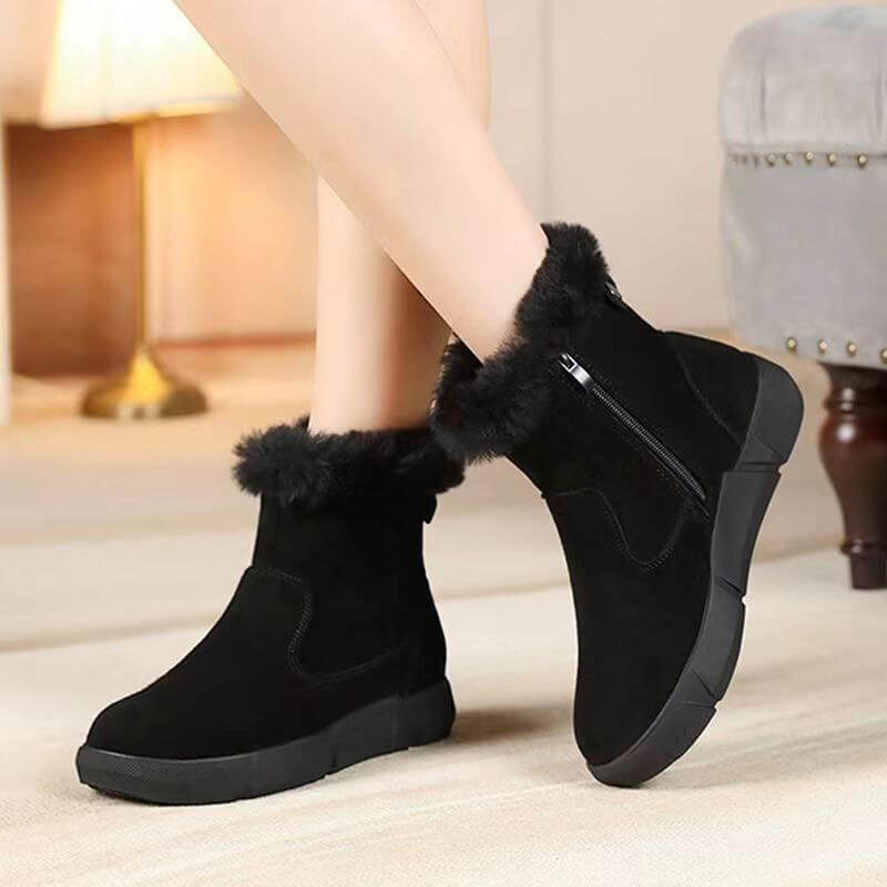 Hannah™ | Winter fur boots for women