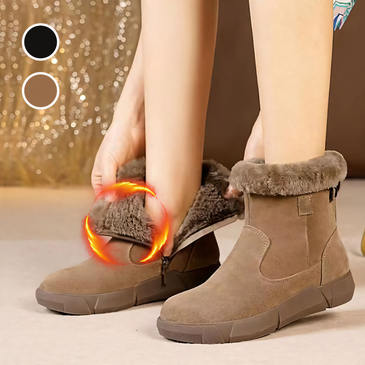 Hannah™ | Winter fur boots for women