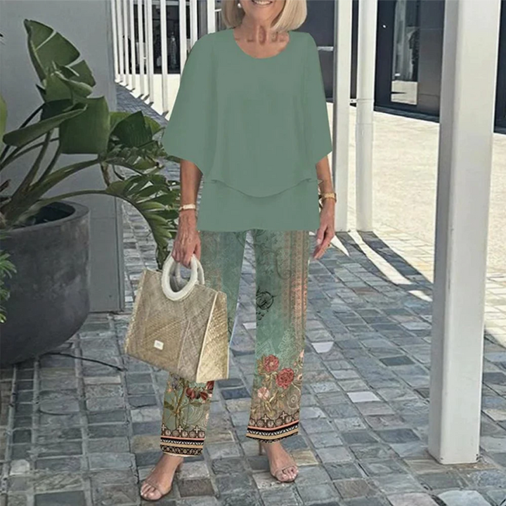 Soraya™ | Casual Print Lounge Set