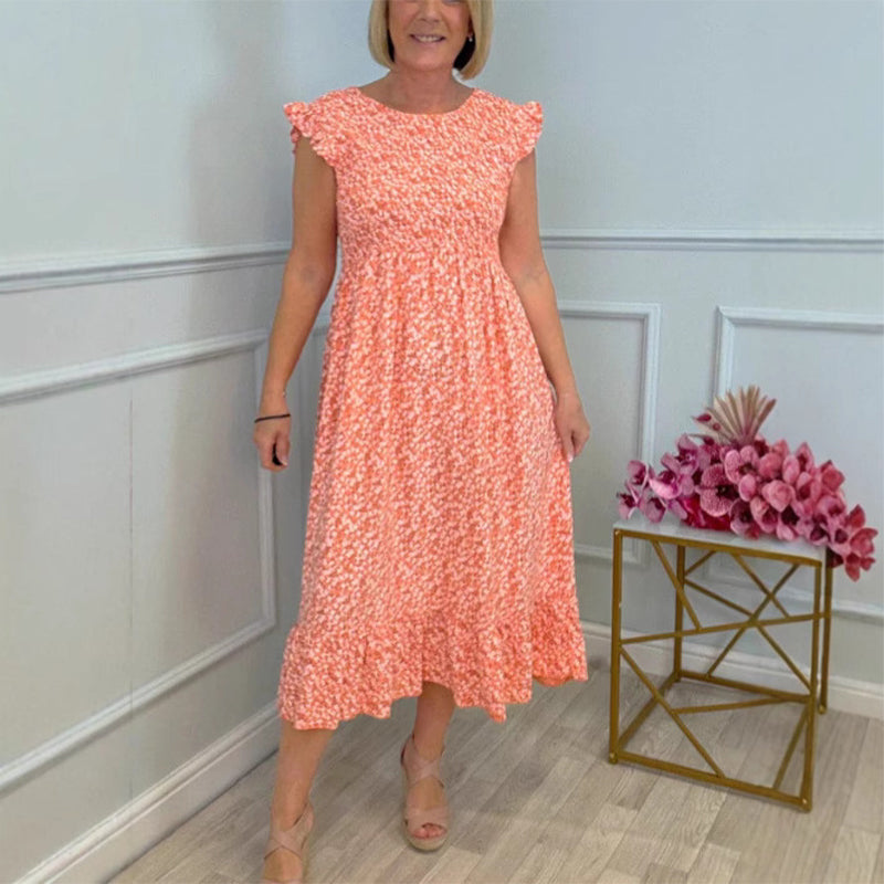 Padma™ | Chic Ruffle Sleeve Dress