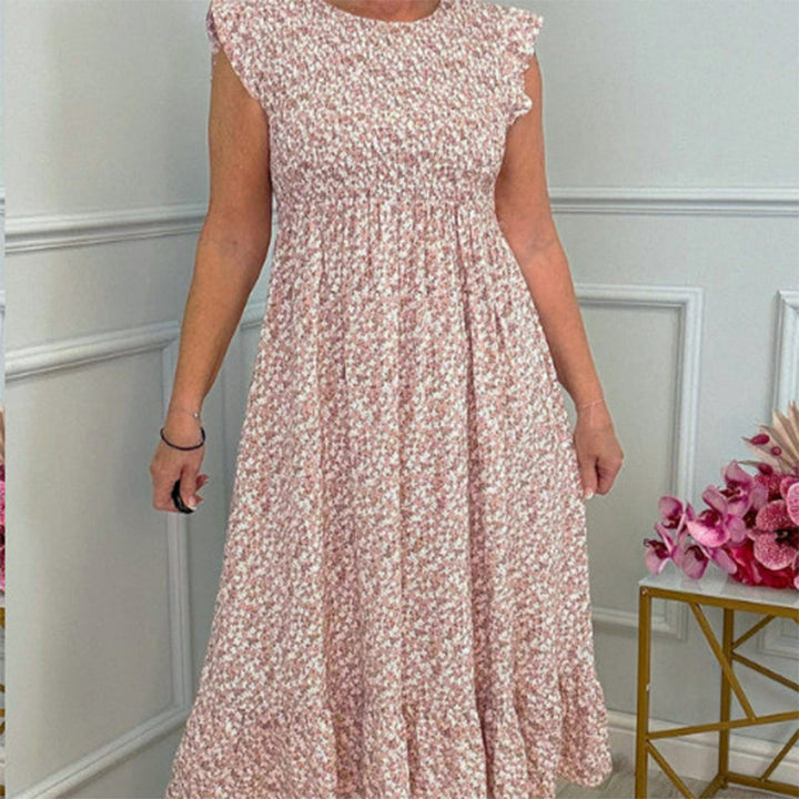 Padma™ | Chic Ruffle Sleeve Dress