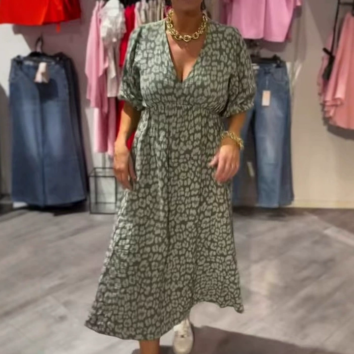 Sorina™ | Chic Patterned Midi