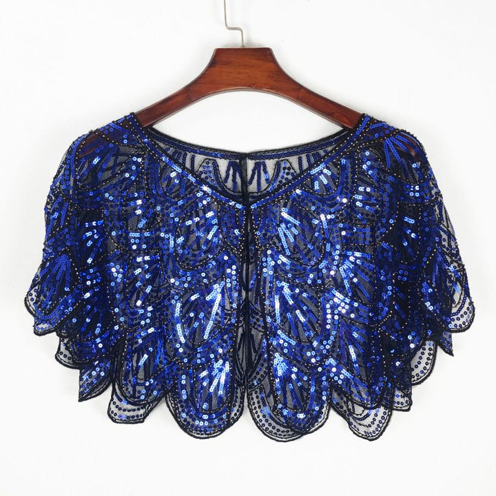 Florayne™ | Luxe Pearl Accent Shawl