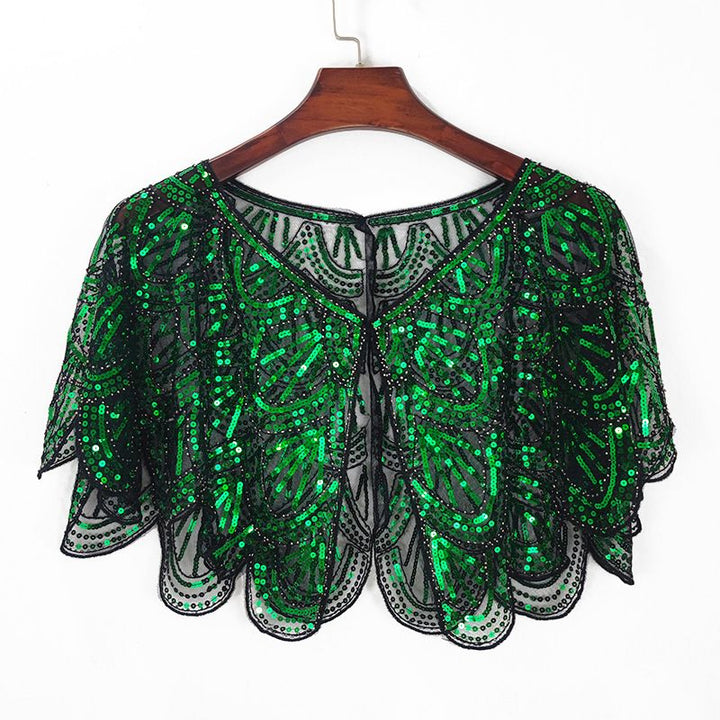 Florayne™ | Luxe Pearl Accent Shawl