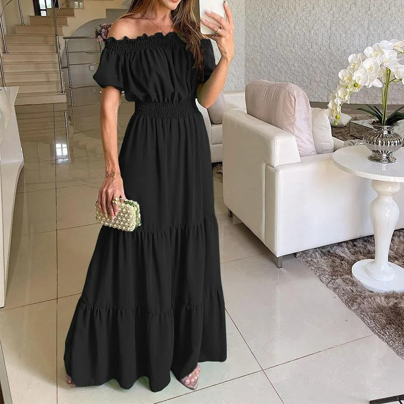 Chloe-Elara Off-Shoulder Gown™