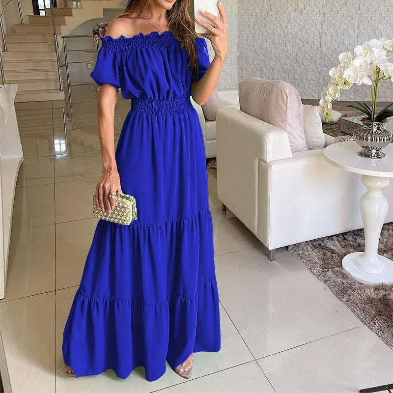 Chloe-Elara Off-Shoulder Gown™