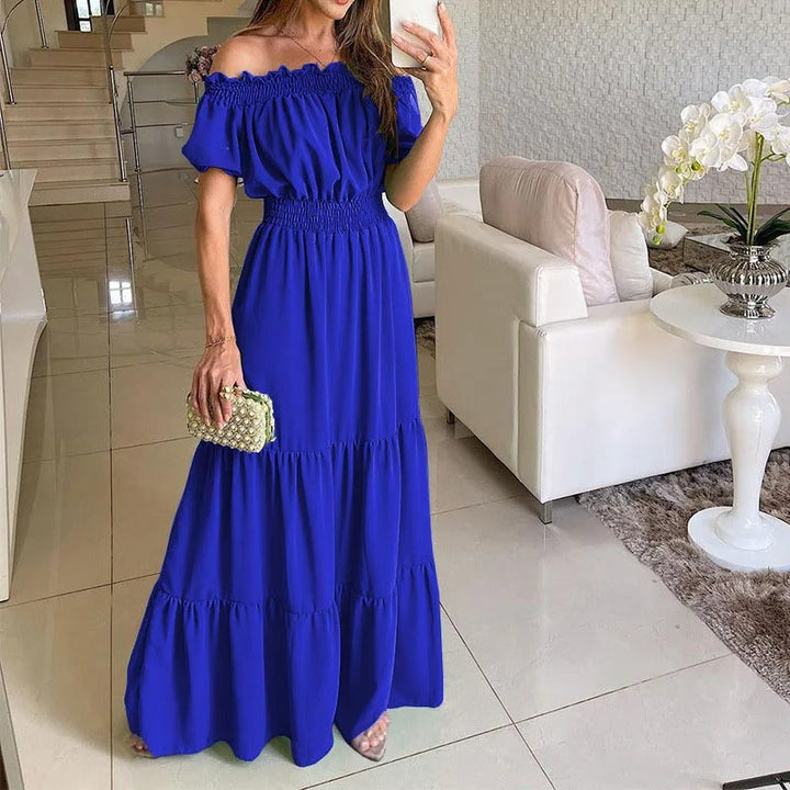 Chloe-Elara Off-Shoulder Gown™