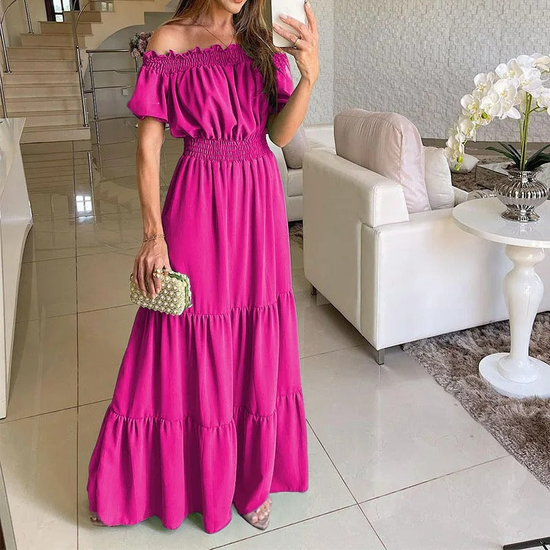Chloe-Elara Off-Shoulder Gown™
