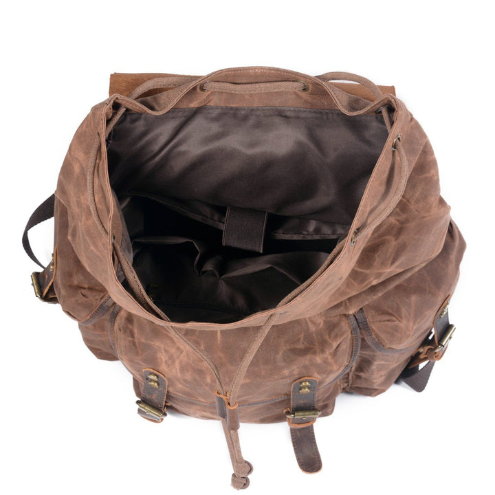 Noah™ Canvas Leather Backpack