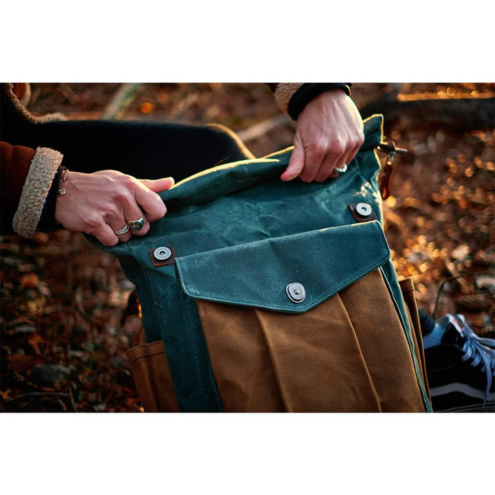 Michael™ Canvas Roll Top Backpack