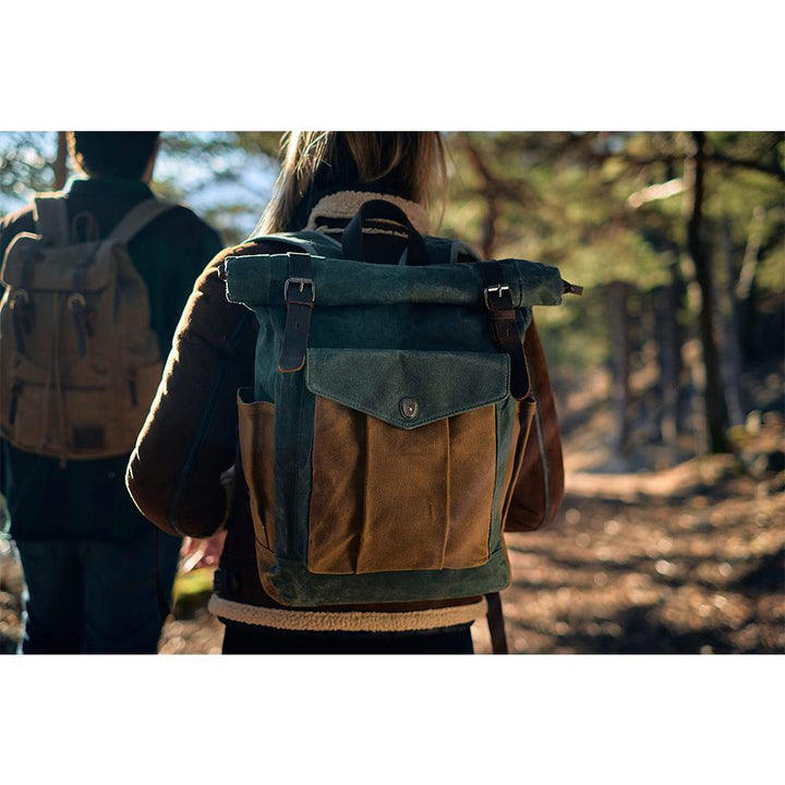 Michael™ Canvas Roll Top Backpack
