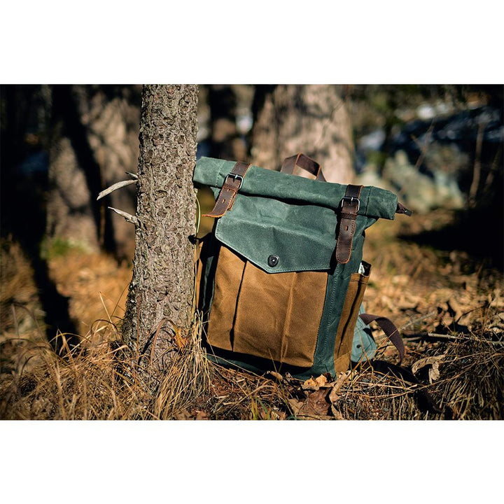Michael™ Canvas Roll Top Backpack